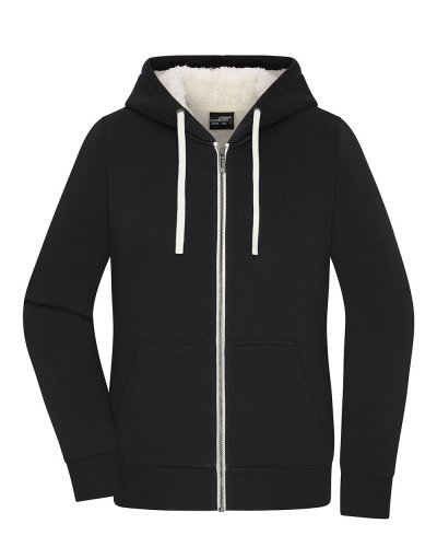 Ladies' Doubleface Jacket Black/nature