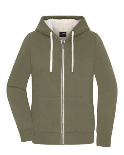 Ladies' Doubleface Jacket Olive/nature