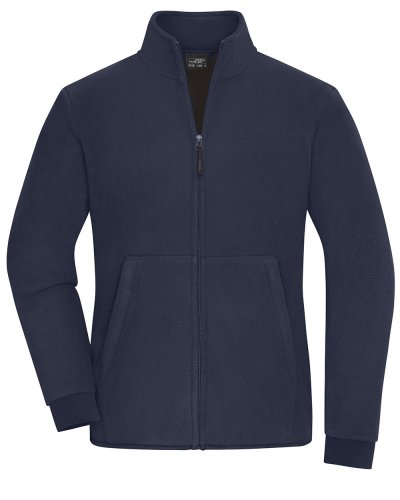 Pile da donna a 2 strati James & Nicholson Navy/dark-grey