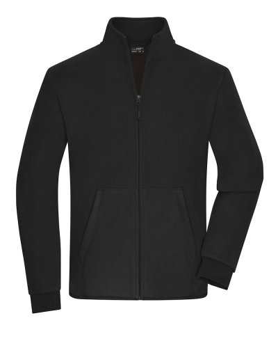 Pile da uomo a 2 strati James & Nicholson Black/dark-grey