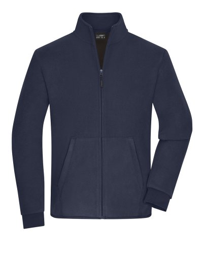 Pile da uomo a 2 strati James & Nicholson Navy/dark-grey