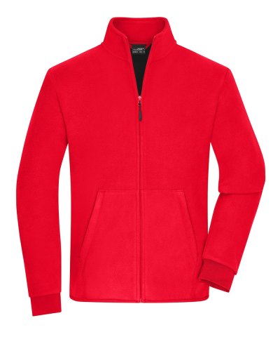 Pile da uomo a 2 strati James & Nicholson Red/Black