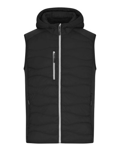 Men's Hybrid Vest Black / Black