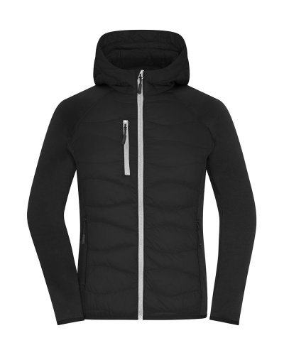 Ladies' Hybrid Jacket Black / Black