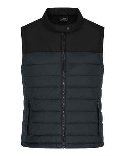 Ladies' Padded Vest Carbon/Black