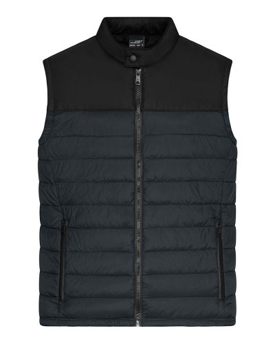 Men's Padded Vest Carbon/Black