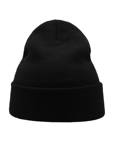 Cuffia con risvolto Wind Black