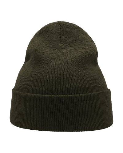Cuffia con risvolto Wind Oliva