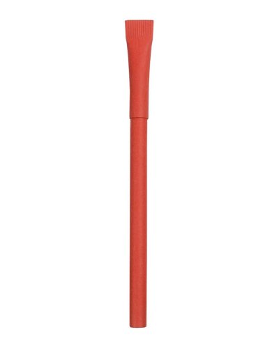 Penna in cartoncino riciclato Rosso