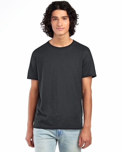 Essential Cotton T Charcoal Grey