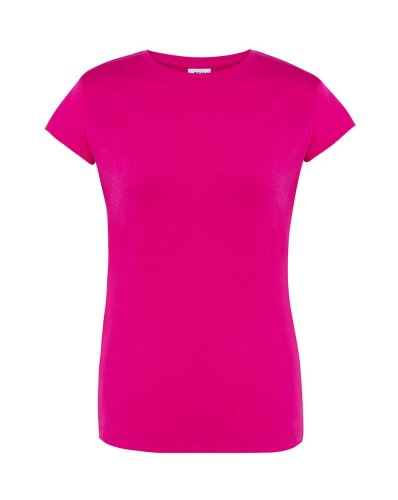 T-shirt donna manica corta regular Fucsia