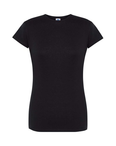 T-shirt donna manica corta regular Black