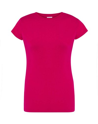 T-shirt donna manica corta regular Raspberry