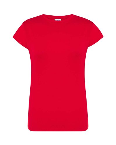 T-shirt donna manica corta regular Red