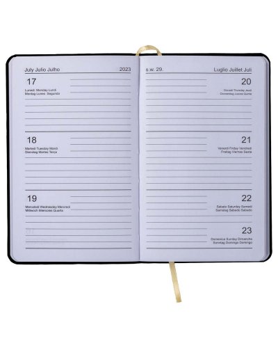 Agenda tascabile settimanale 2026