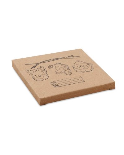 Set di 3 decorazioni natalizie Funcool Legno