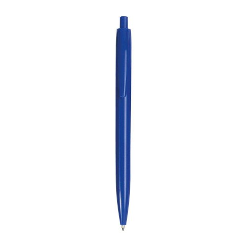 Penna a scatto in plastica colorata Royal - Refill Blu
