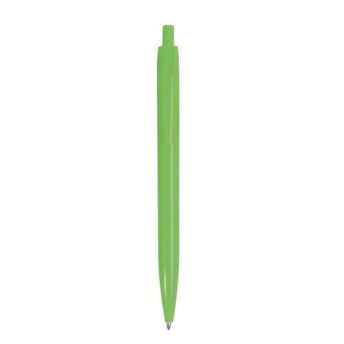 Penna a scatto in plastica colorata Verde mela - Refill Blu