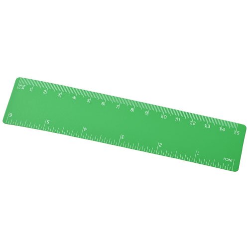 Righello Rothko 15 cm plastica flessibile trasparente con doppia scala