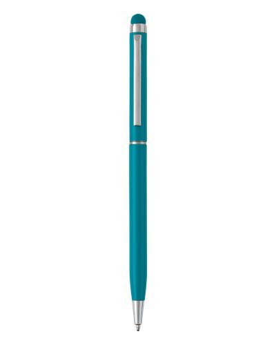 Penna Irina in alluminio blu, capacitiva touch, 13,4 cm