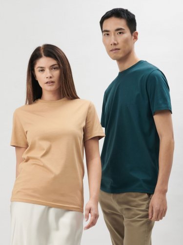 T-shirt genderless  girocollo cotone bio