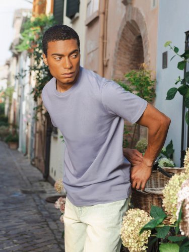 T-shirt genderless  girocollo cotone bio