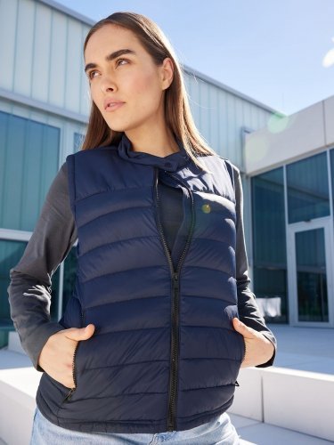 Gilet Donna  Imbottito Riciclato Antimacchia