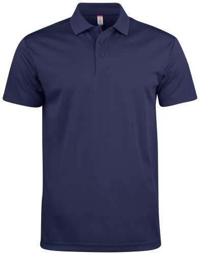 Polo Basic Active, poliestere tecnico slim fit 160g/m²