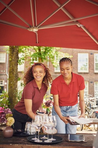 Polo Donna Manhattan Slim-Fit, Polycotton