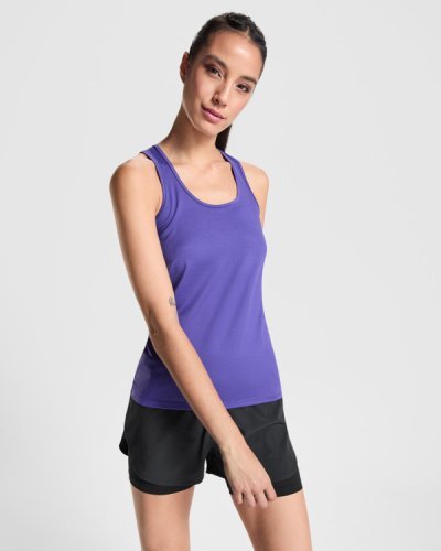 Aida Canotta sportiva donna spalline incrociate