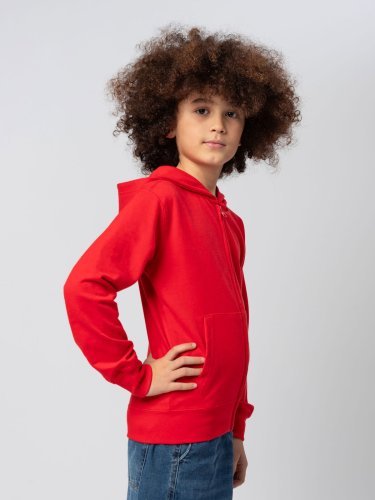 Felpa Berry Kids con cappuccio bambino, french terry, 300g/m²