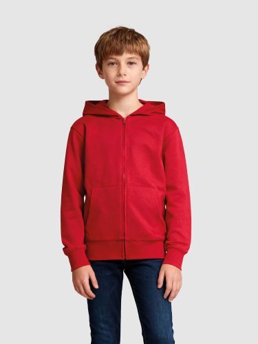 Felpa Berry Kids con cappuccio bambino, french terry, 300g/m²
