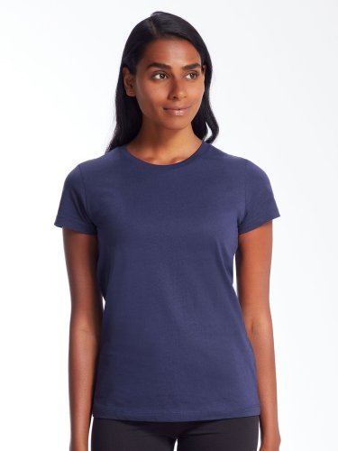 T-shirt donna BIO slim  cotone organico no label