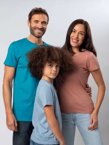 Camiseta infantil Moon 100% Algodón Orgánico, corte medio