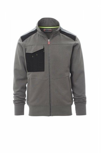 Felpa da uomo con zip intera  Work 2.0 resistente