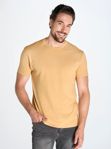 T-shirt homme Premium 100% coton Col rond