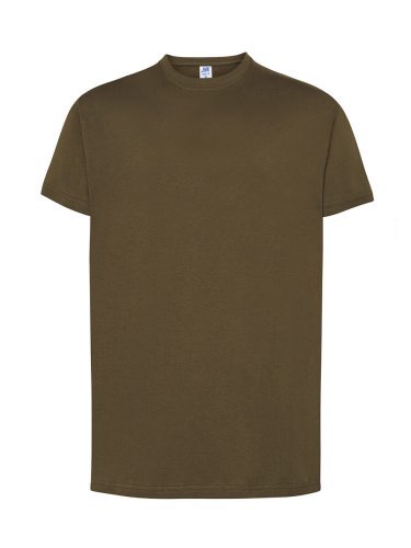 T-shirt homme Premium 100% coton Col rond