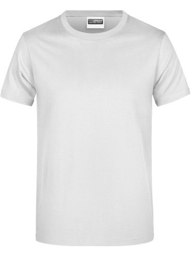 T-shirt Uomo Basic-T Man 180 , Cotone, Girocollo, Bande
