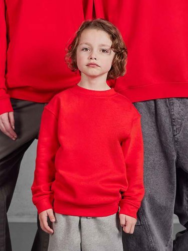 Sweat à capuche pour enfants avec fermeture éclair, en coton à 80%, coupe classique