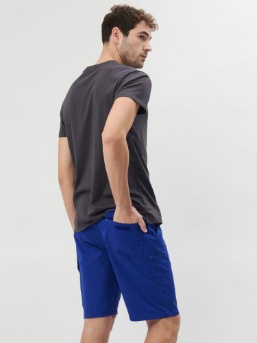 Power Short HiViz multibolsillo, algodón elástico, Regular Fit