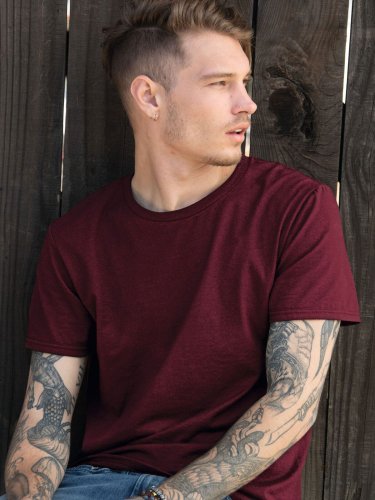 Essential Cotton T-shirt uomo 100% cotone pettinato Classic Fit