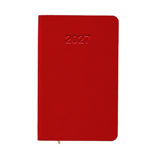 Agenda Settimanale 2027 , Pocket 9x14cm, Copertina PU