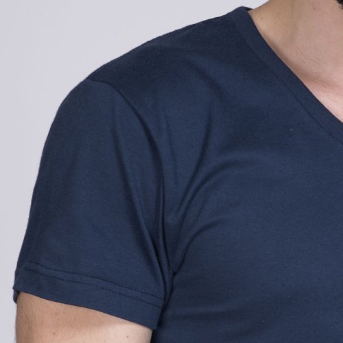 T-shirt Formentera adulto cotone pettinato, scollo V