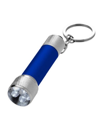 Portachiavi con luce Draco Blue / Argento
