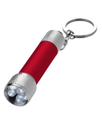 Portachiavi con luce Draco Rosso / argento