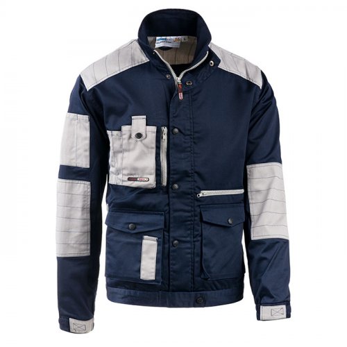 Giubbetto aria sj blu/grigio new