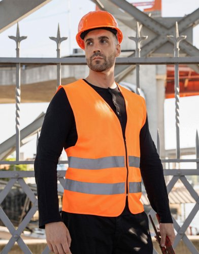 Gilet di sicurezza con cerniera "colonia"