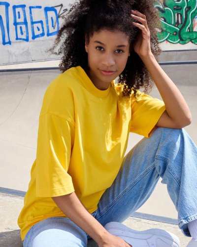 T-shirt girocollo oversize