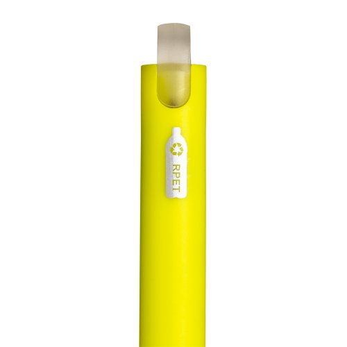 Penna in r-pet (pet riciclato) con inchiostro gel