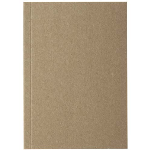 Blocco note formato a6 con copertina morbida in carta kraft riciclata